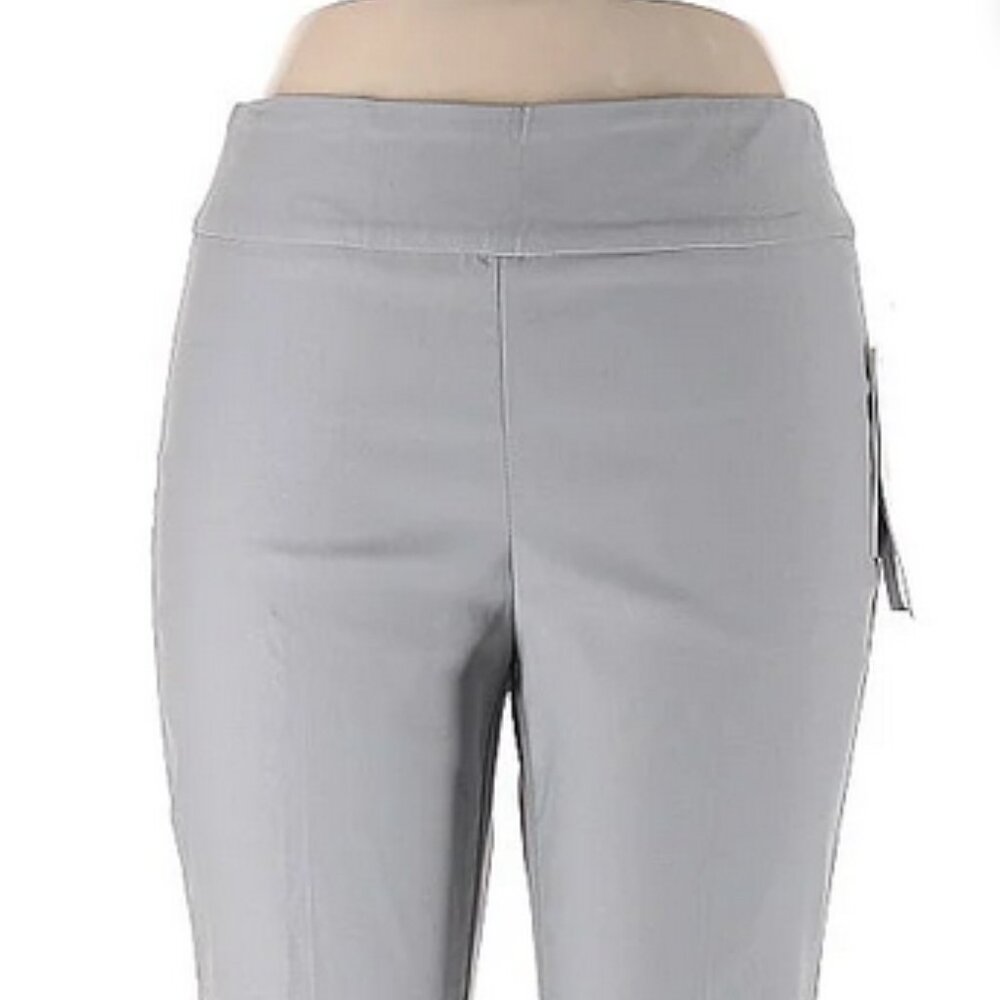 Tribal gray pull on stretchy dress pants size 6